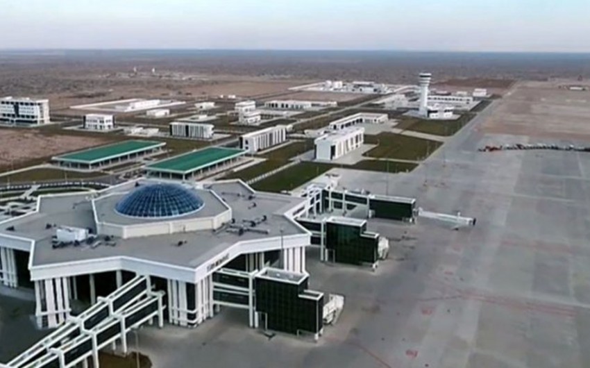 Türkmənistanın hava limanı “Ginnesin rekordlar kitabına düşüb