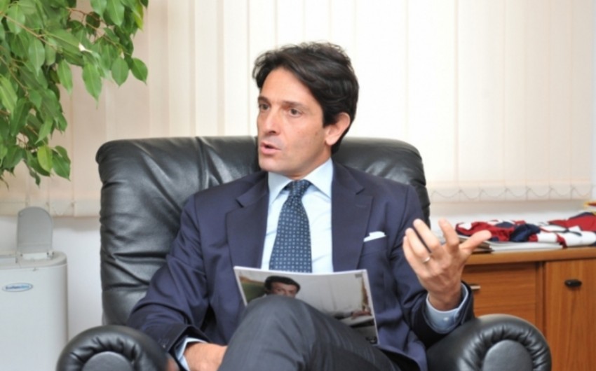 Auqusto Massari: Azərbaycan enerji sahəsində əməkdaşlıq baxımından İtaliya üçün önəmlidir
