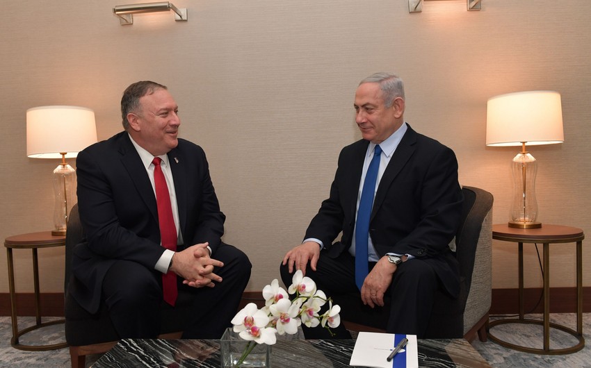 Pompeo Netanyahu ilə İran və İraqdakı vəziyyəti müzakirə edib