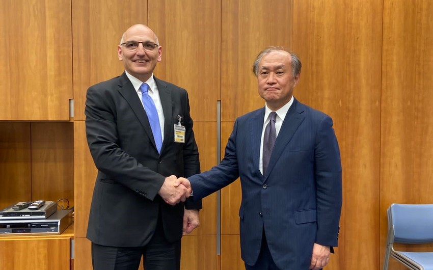 Assistant to First VP of Azerbaijan meets Japan’s national security advisor 