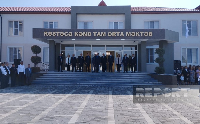 Heydar Aliyev Foundation builds new school in Ujar’s Rastaja village 