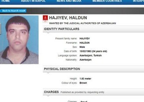 Person included in Interpol wanted list by Azerbaijan detained in Turkey