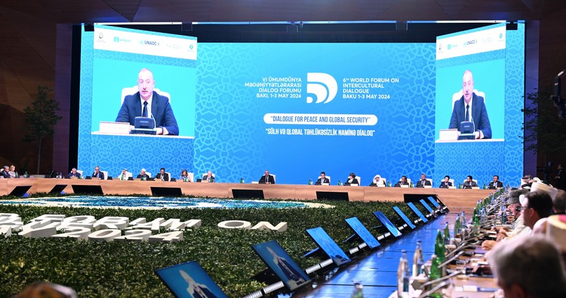 President: Intercultural dialogue within Azerbaijan has always been very positive