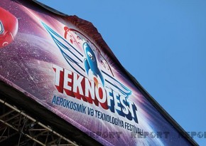 Flyboard show held as part of TEKNOFEST Azerbaijan