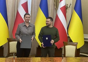 Ukrayna və Danimarka təhlükəsizlik sazişi imzalayıb