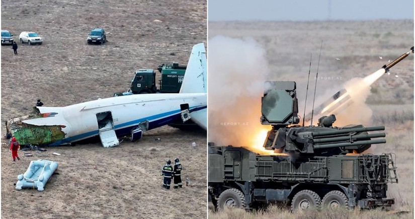 Crashed AZAL plane was shot down by Russian air defense, media reports say