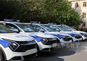 Naxçıvan polisinə yeni avtomobillər verilib