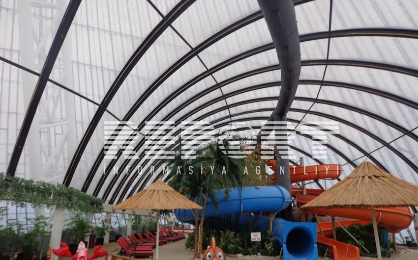 Самый большой в мире шатер с тропическим пляжем внутри - ФОТОРЕПОРТАЖ