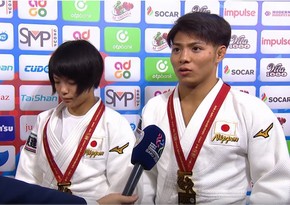 Japanese Baku World Judo Champions share their expression