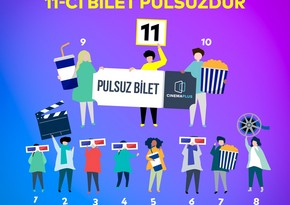 CinemaPlusda “10+1” aksiyası başlayıb