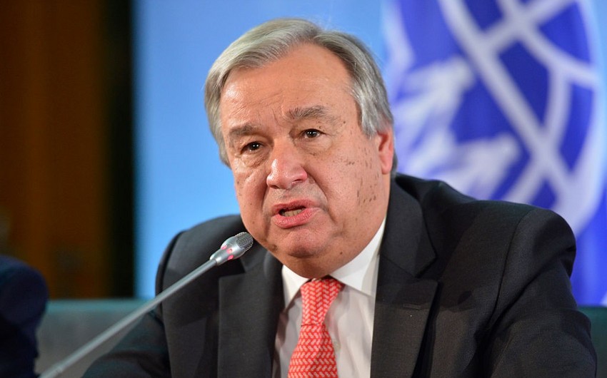 UN chief hails meeting of Azerbaijani and Armenian Foreign Ministers