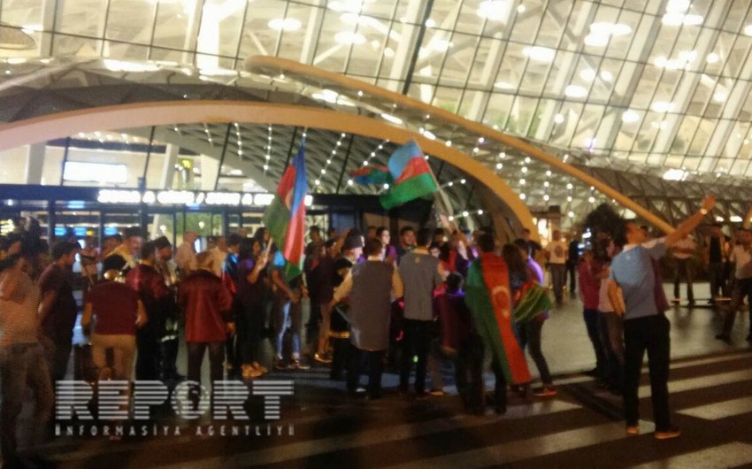 Azerbaijani athletes left for Rio de Janeiro - PHOTO