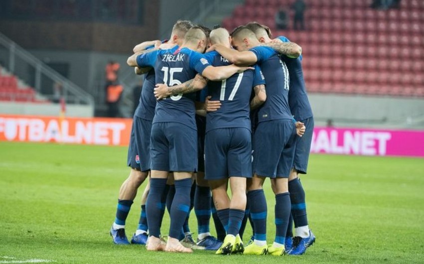 Slovakiya millisi Azərbaycanla oyundan əvvəl yoldaşlıq görüşü keçirəcək