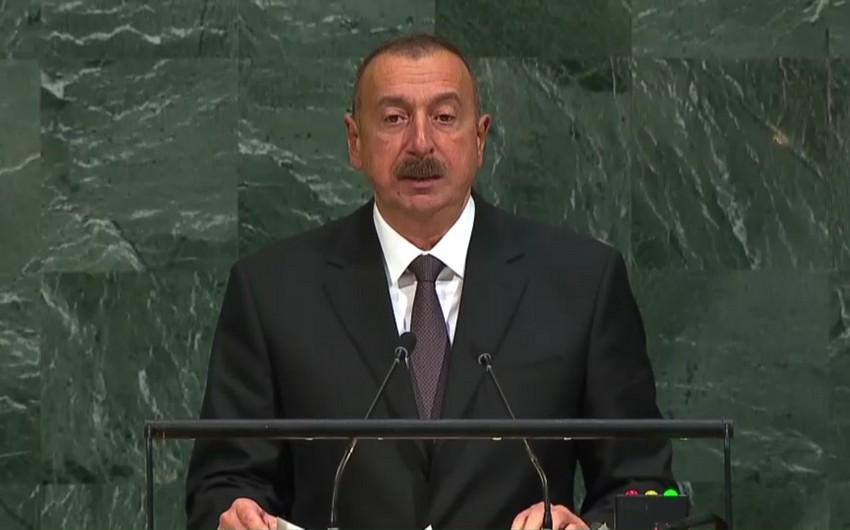President of Azerbaijan: Armenia does everything to preserve status quo, also blocks talks