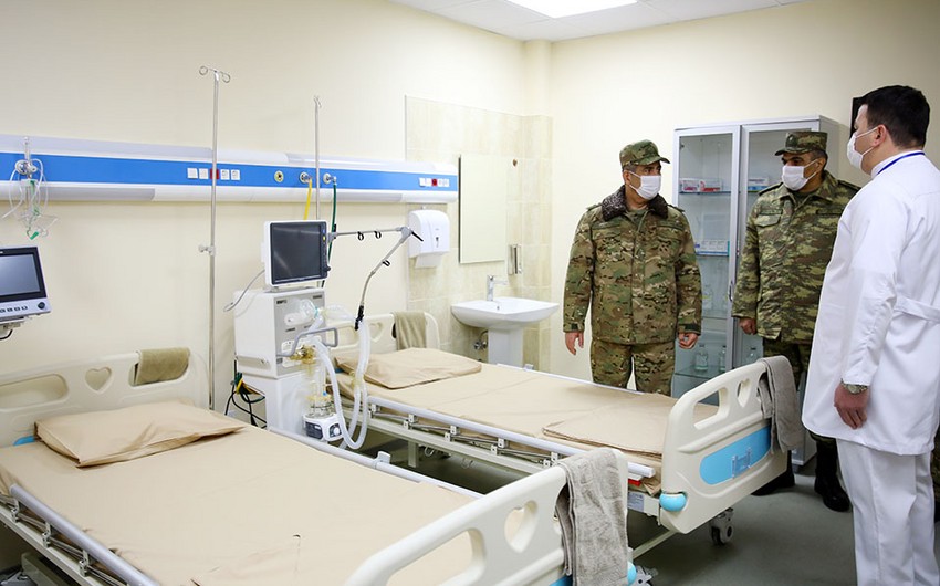 Состоялось открытие инфекционного отделения военного госпиталя 