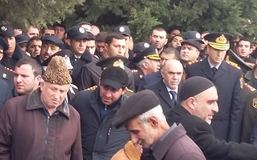 Father of policeman killed in Nardaran: 'Long live our homeland, our state' - PHOTO