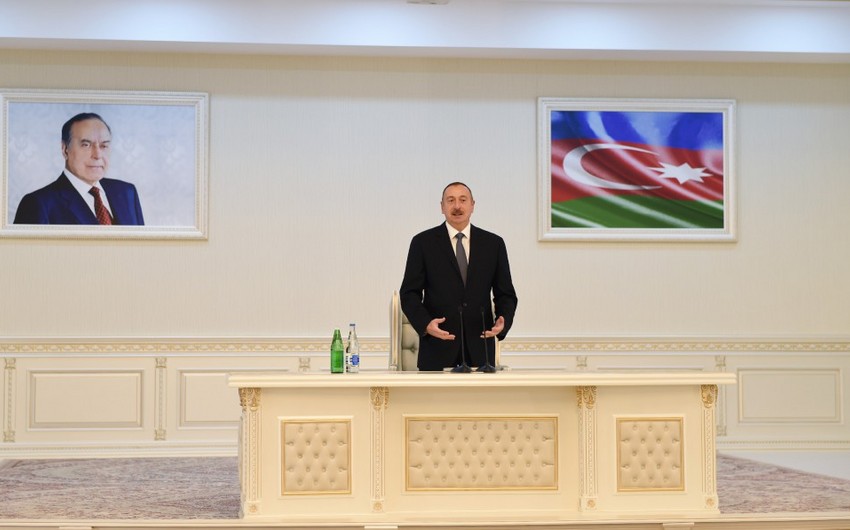 Prezident İlham Əliyev: “Dünən keçirilən referendum bir daha bizim siyasətimizə xalq tərəfindən böyük etimadın göstəricisidir”