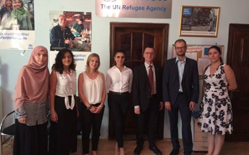 Swiss Ambassador promises to support refugee center in Baku