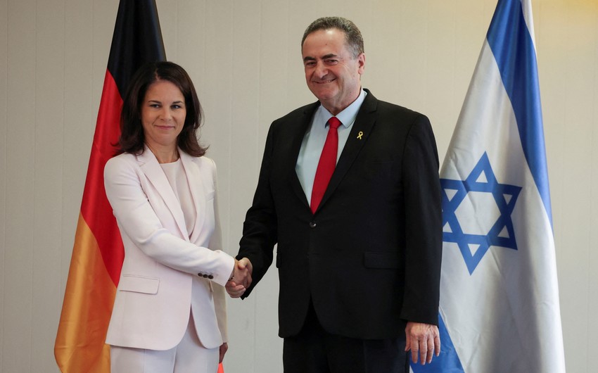 Israeli, German FMs mull countering Iran