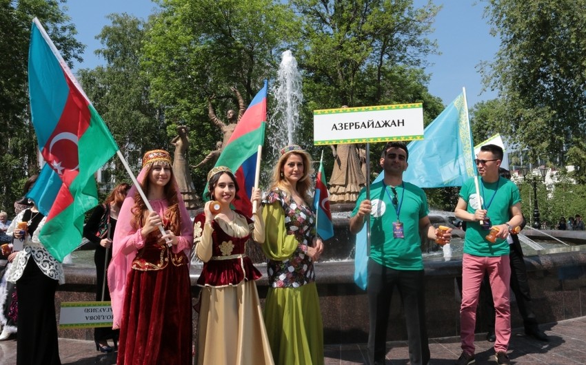 Азербайджан участвует на фестивале тюркской молодежи Урал моно-2016