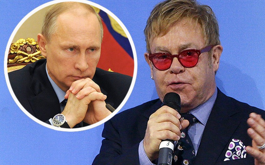 ​Rusiya prezidenti britaniyalı müğənni Elton Cona zəng edib