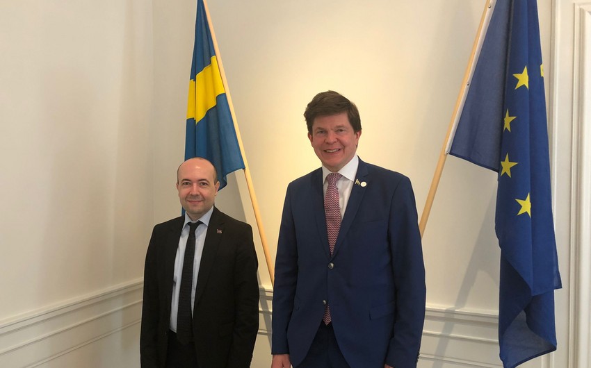 Azerbaijani Deputy FM pays working visit to Sweden 