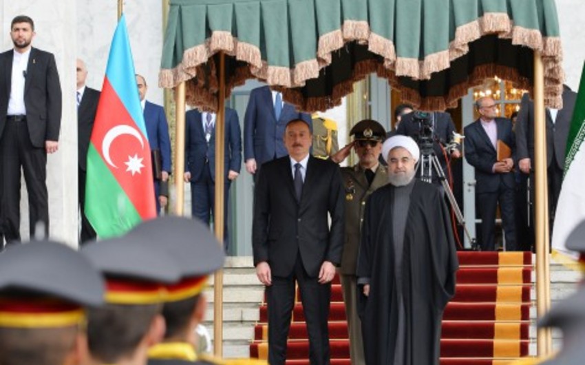 В Тегеране состоялась церемония официальной встречи Президента Азербайджана