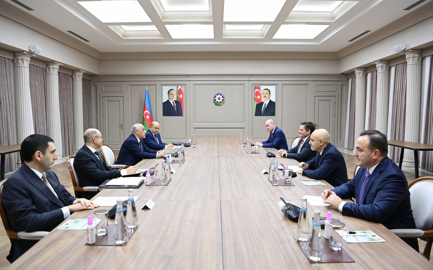 Azerbaijani PM meets with bp Executive Vice President