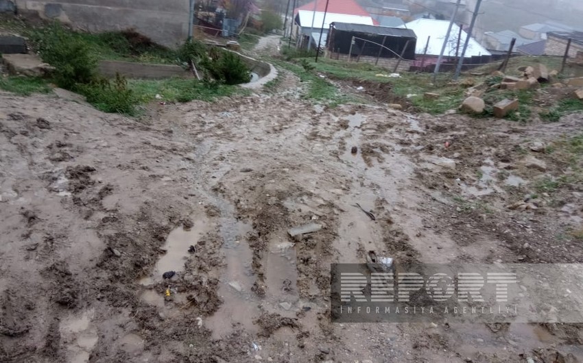 Şamaxıda yol problemi: Aşıq Məmmədağa küçəsinin sakinləri çətin durumdadır