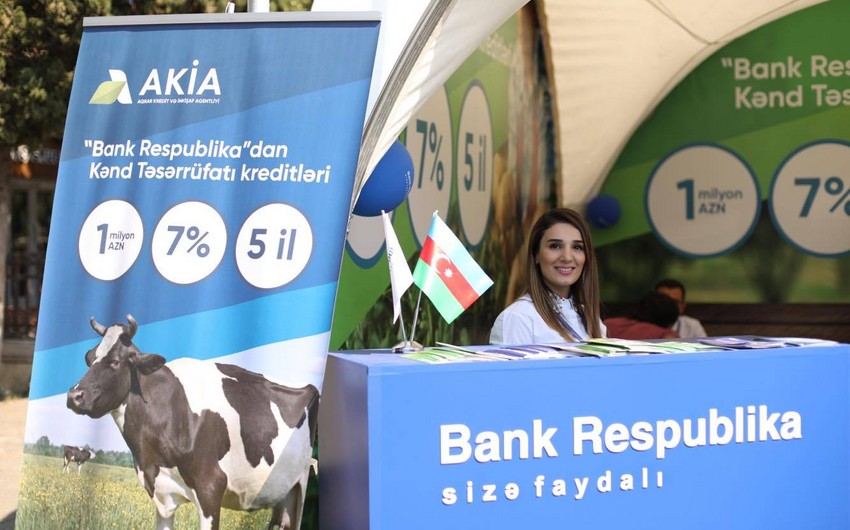 “Bank Respublika” Aqrar Kredit və İnkişaf Agentliyi ilə birgə regionlarda kredit yarmarkasına start verib