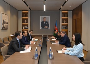 Jeyhun Bayramov meets with Secretary General of Organization of Turkic States