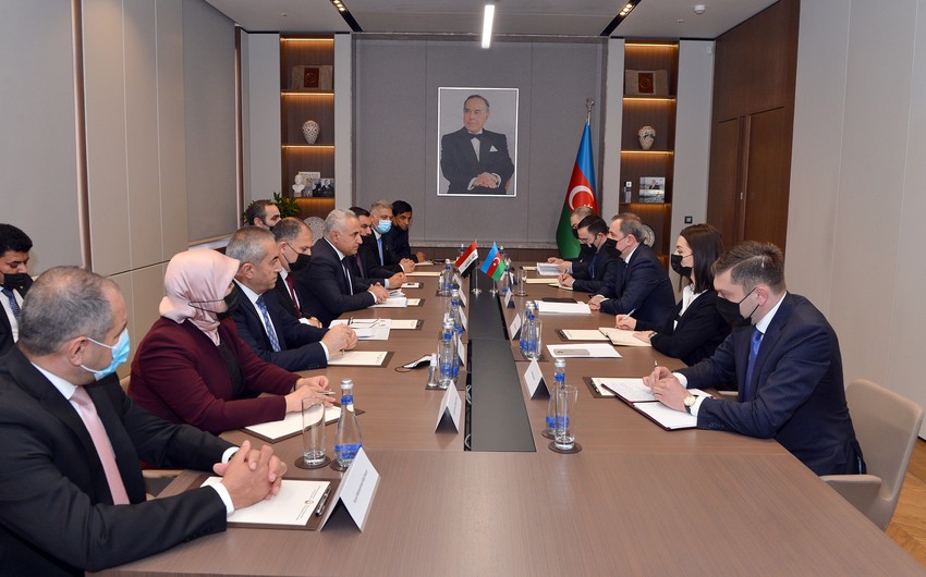 Azerbaijani FM meets with Chairman of Committee of Iraqi Parliament 