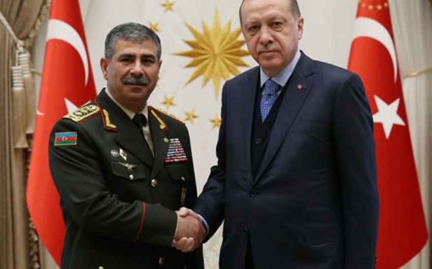 Zakir Hasanov meets with Recep Tayyip Erdoğan