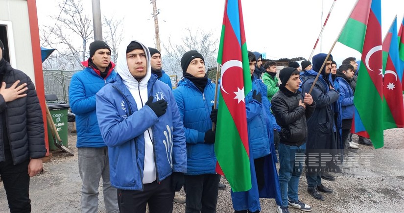 Xankəndi-Laçın yolu: etirazlar 112 gündür davam edir