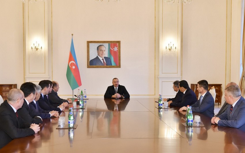 President Ilham Aliyev received participants of meeting of Council of Heads of CIS Security and Intelligence Agencies