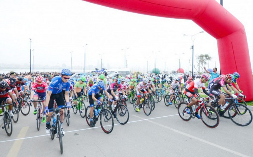 Bakıda “Tour d’Azerbaidjan-2017” beynəlxalq velosiped turunun sonuncu mərhələsi start götürüb