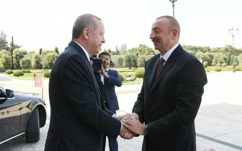 Состоялась церемония официальной встречи президента Турции