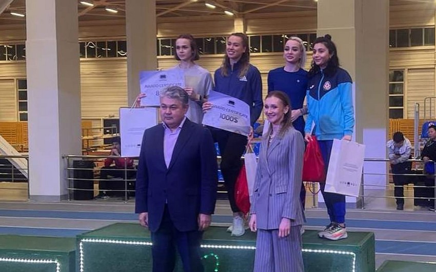 Azərbaycan atleti lisenziya xarakterli turnirdə bürünc medal qazanıb