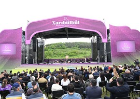 “Xarıbülbül” festivalında “Qarabağnamə” adlı sərgi açılıb