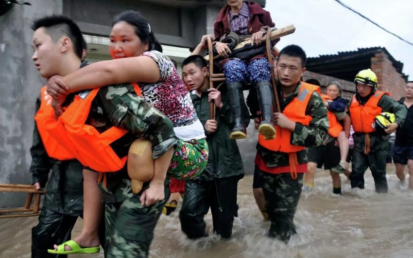 Число погибших в результате наводнений в Китае возросло до 23 