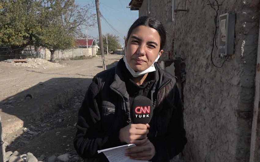 Освещавшая Карабахские события турецкая журналистка заразилась коронавирусом