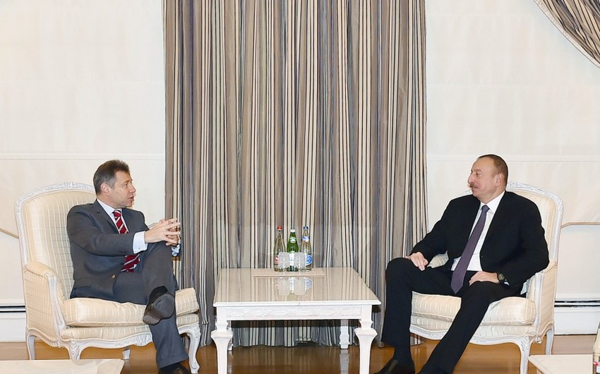 Президент Ильхам Алиев принял сопредседателя Минской группы ОБСЕ от Франции - ОБНОВЛЕНО