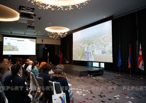 Cultural development strategies of three cities of Azerbaijan presented in Tbilisi