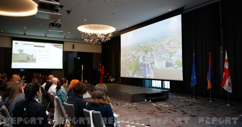 Cultural development strategies of three cities of Azerbaijan presented in Tbilisi