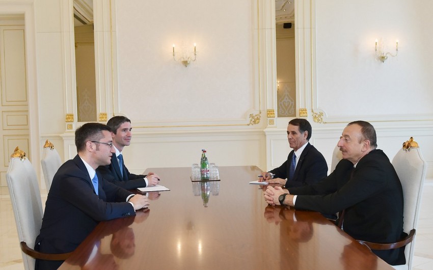 Президент Ильхам Алиев принял специального представителя Парламентской Ассамблеи ОБСЕ