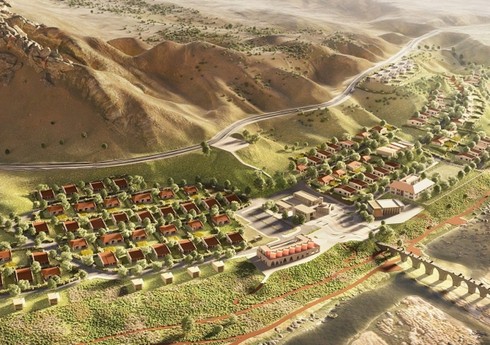 Будущий облик поселка Худаферин Джебраильского района