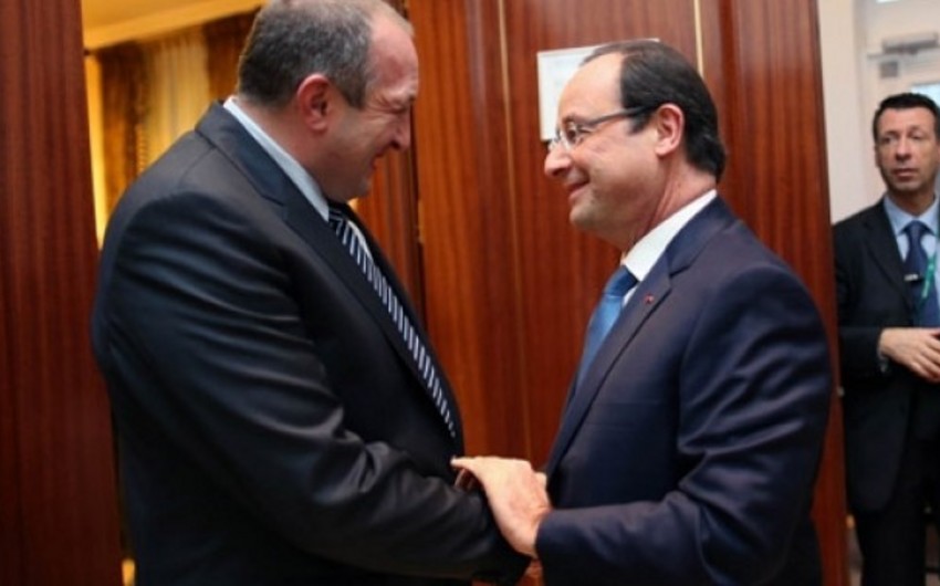 ​Президенты Франции и Грузии обсудили ситуацию на Южном Кавказе