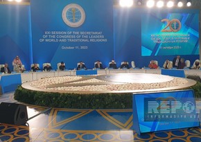 Astanada Dünya və ənənəvi din liderlərin Qurultayının Katibliyinin iclası keçirilir