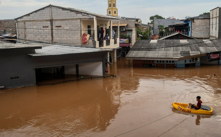 Severe floods kill at least five in Indonesia's capital