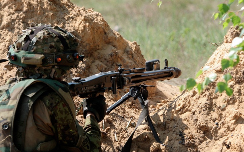 Armenian armed forces violated ceasefire 70 times using sniper rifles and mortars